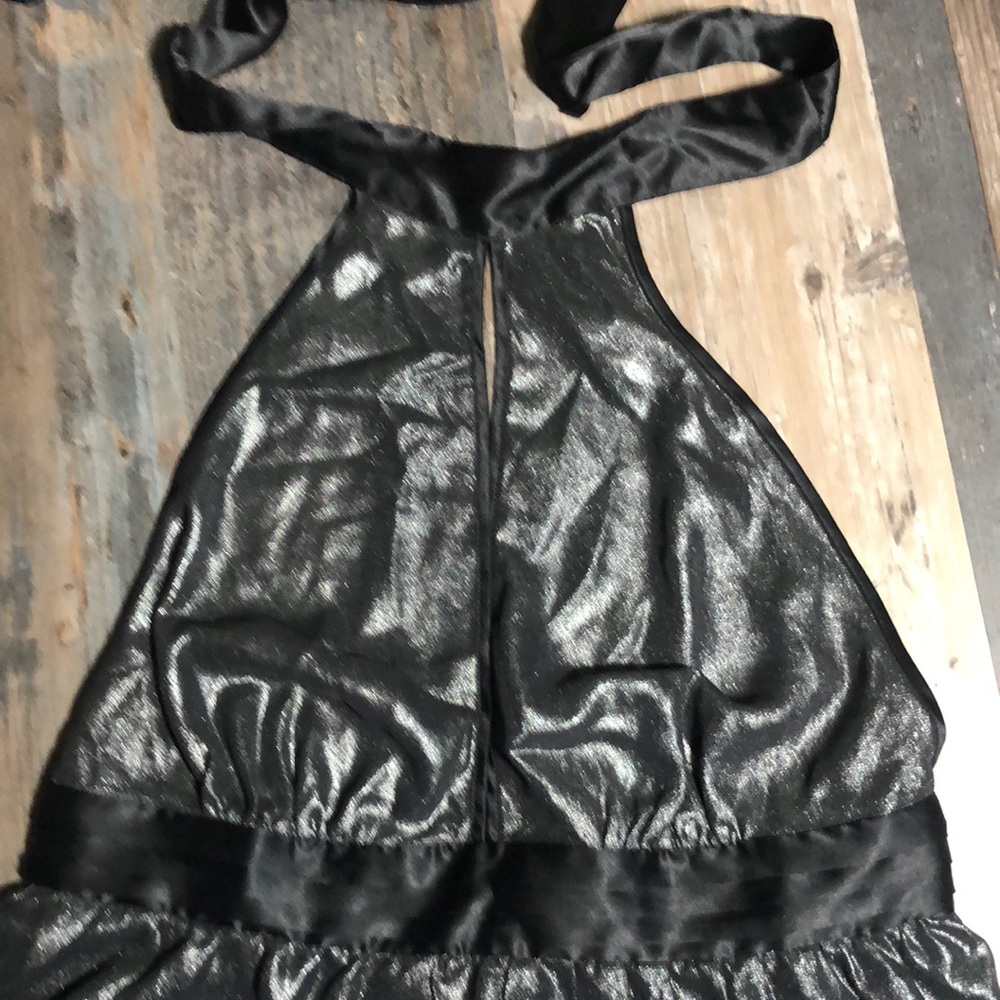 Victoria Secret sexy black halter dress